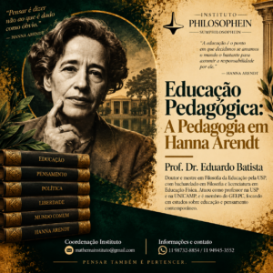 O amor ao mundo na educação das crianças em Hanna Arendt